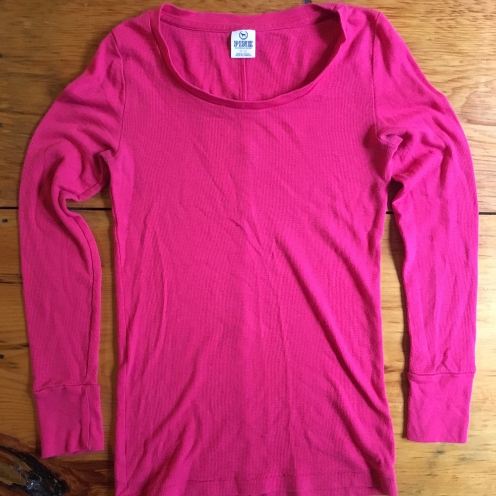 PINK long sleeve thermal top