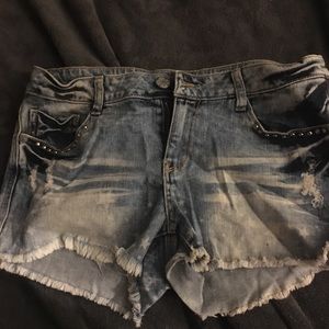 Denim shorts. Size 11.