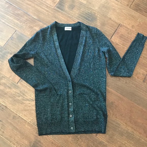 lurex cardigan