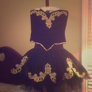 The Competitor Black Tutu Costume AXL