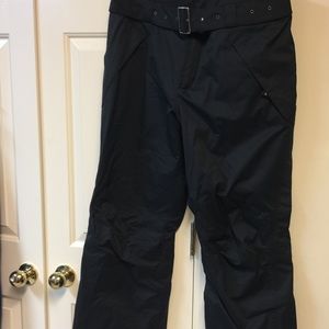 Black Columbia ski pants L
