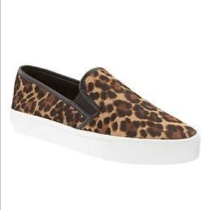 Leopard Banana Republic Slip on sneakers