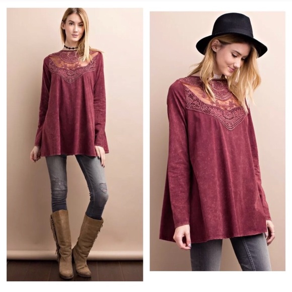 Anthropologie Tops - ANTHROPOLOGIE • EASEL TOP TUNIC BLOUSE L WOMENS