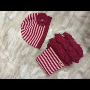 Betsey Johnson Scarf and Hat