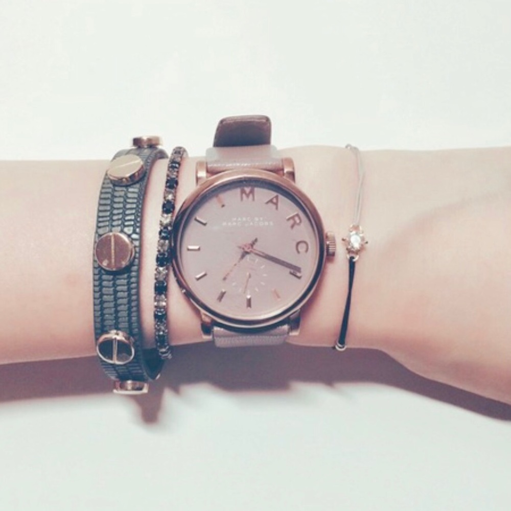 Marc Jacobs Baker Strap watch