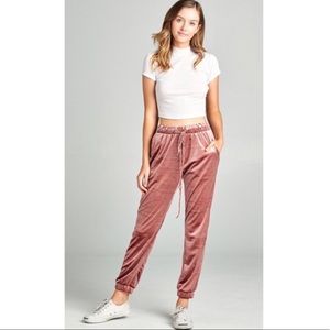 Velvet Pink Sweats