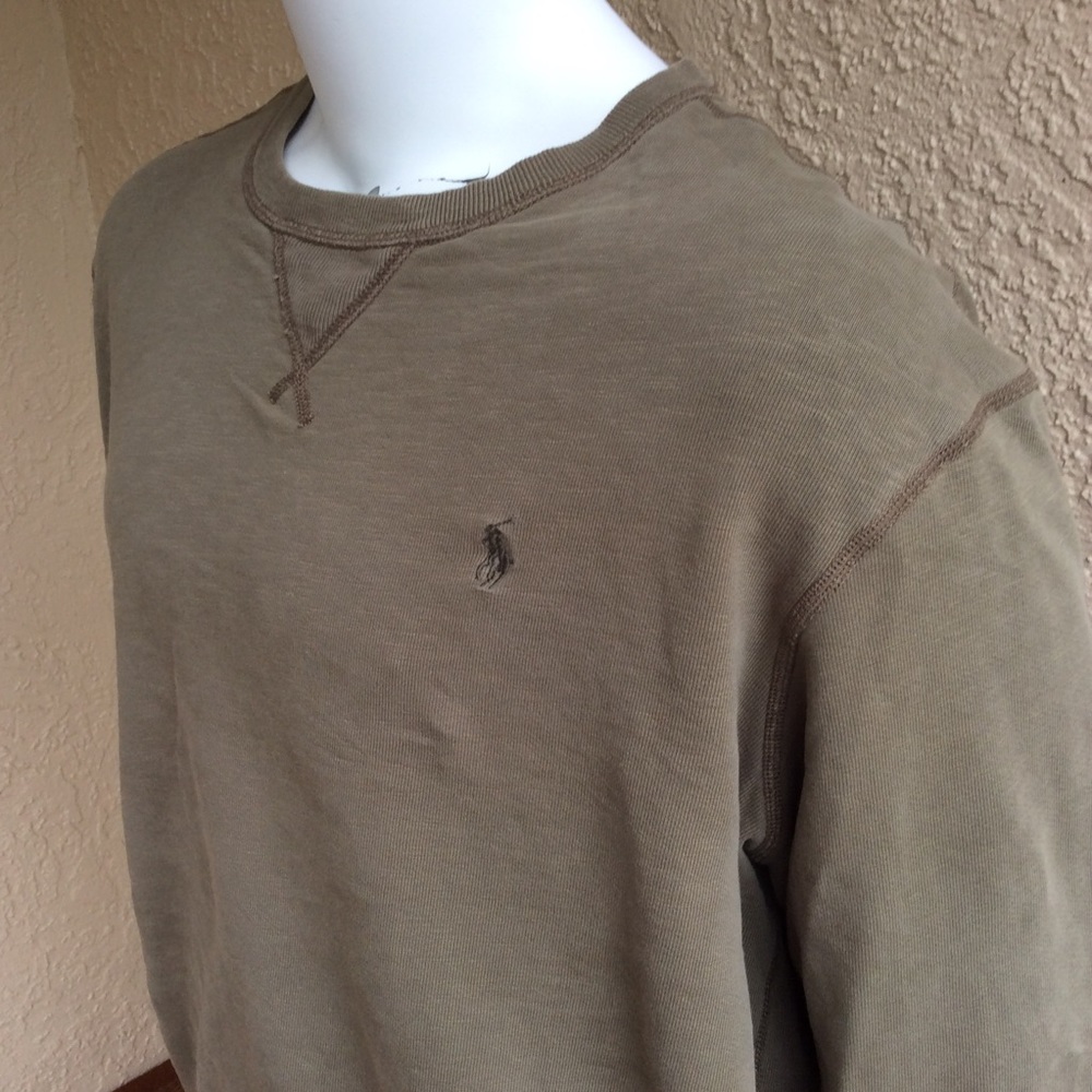 Yeezy style polo crew neck
