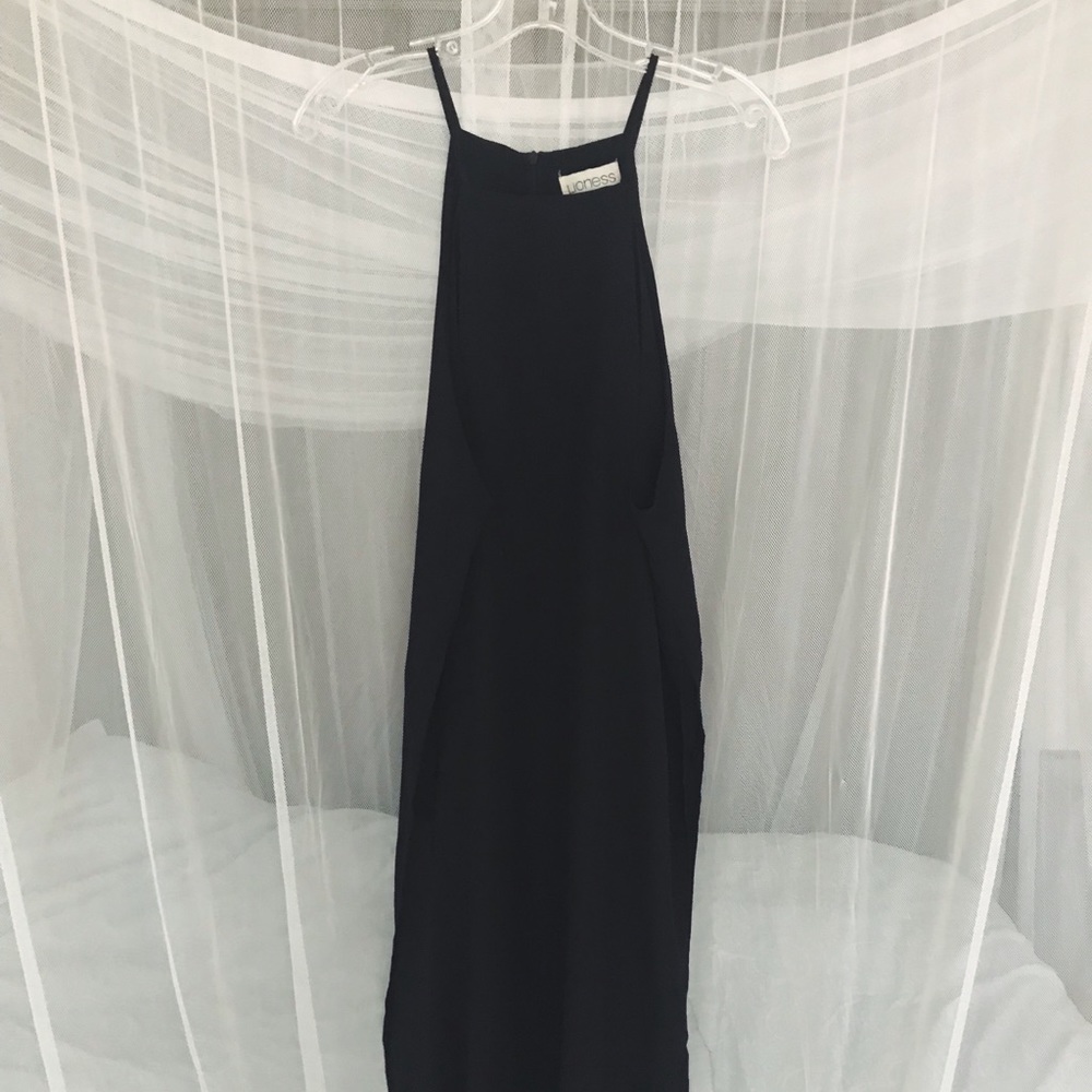 Black tunic top- size S
