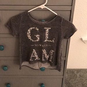 Cute grey Abercrombie and fitch shirt.