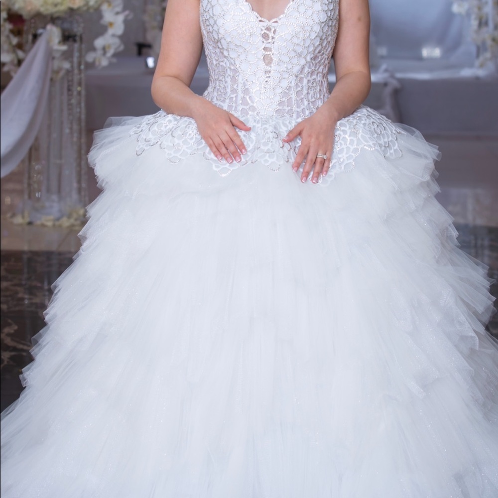 Custom Wedding Dress- Swarovski