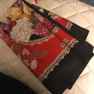 Authentic Silk Burberry Scarf