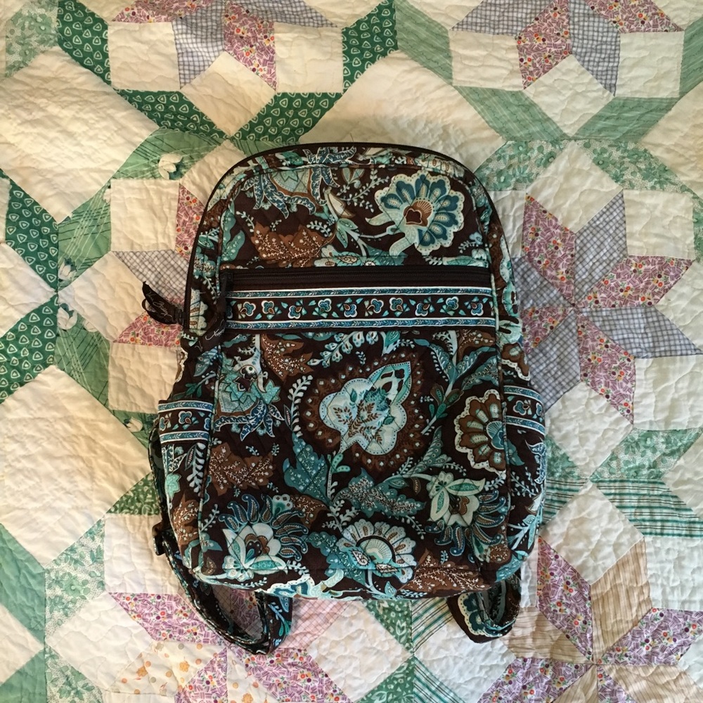 Vera Bradley Mini Backpack in Java Blue