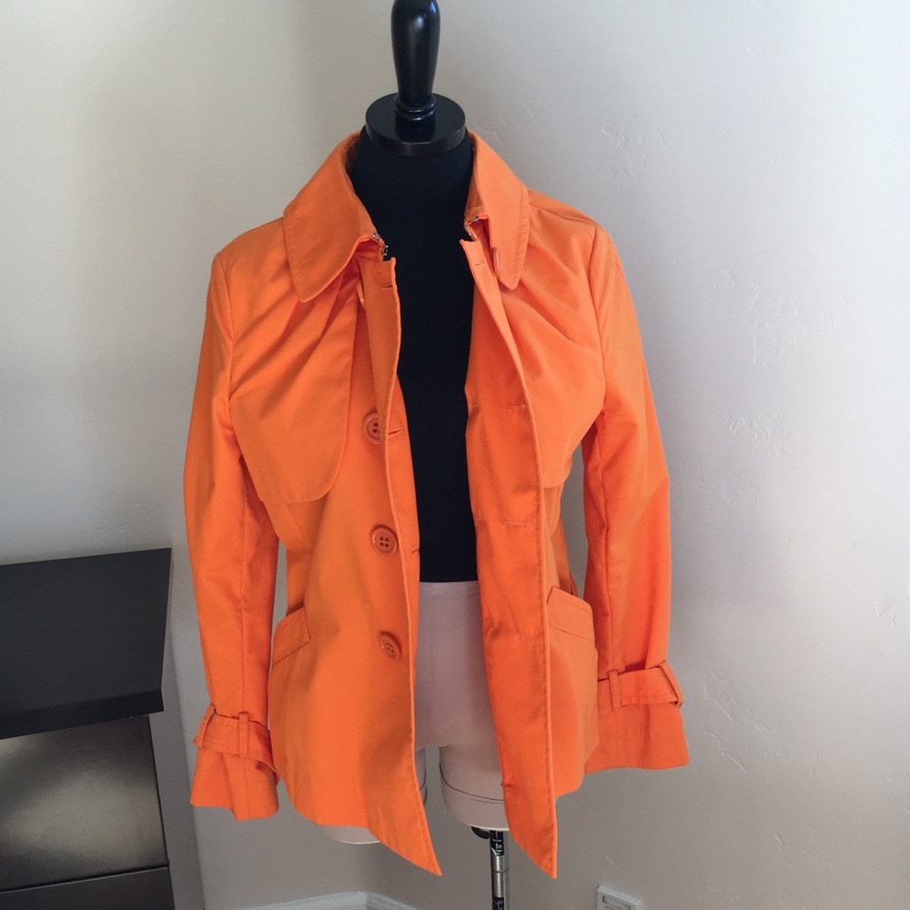 Tangerine coat