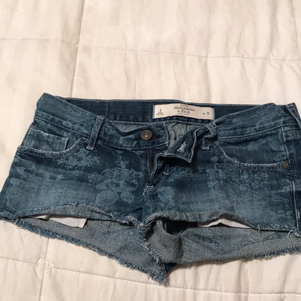 AF blue jean shorts