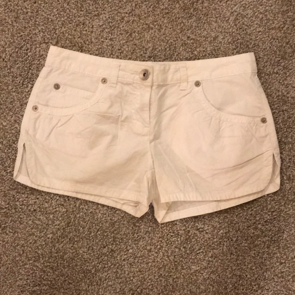 White Shorts
