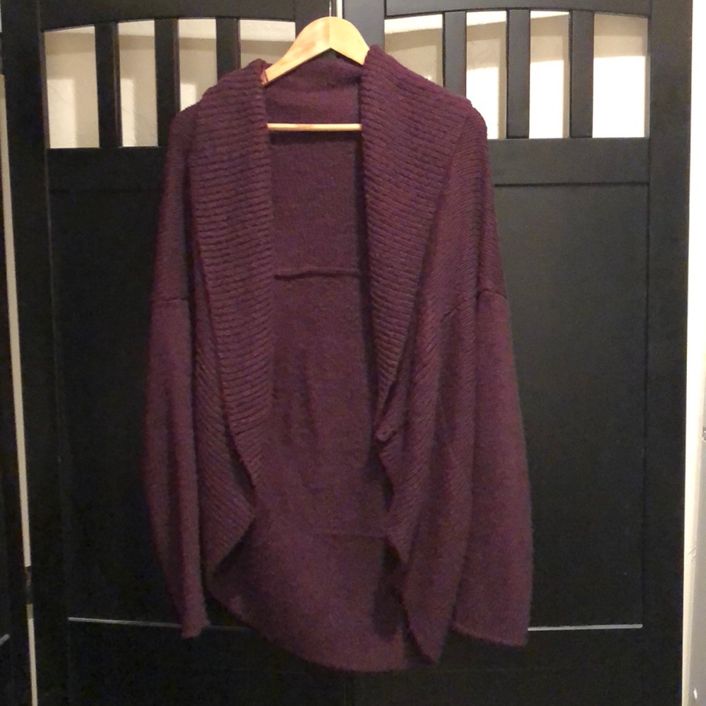Comfy Wine Winter Sweater