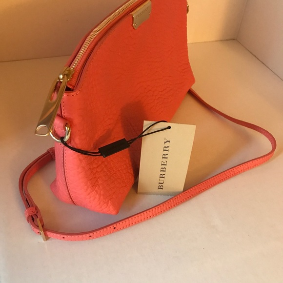 SG  GRAIN CHECK SMALL CHICHESTER CLUTCH  ROSE PINK - Picture 3 of 4