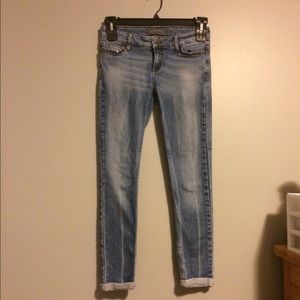 NWOT! ZARA "basic jeanswear" cuffed boyfriendstyle