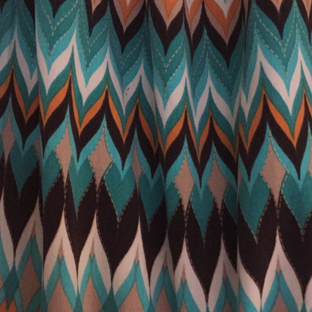 Multi Colored Patterned Blouse - Picture 2 of 4