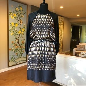 ETRO Italy 100% Silk Dress EUC IT 44 US 8 M