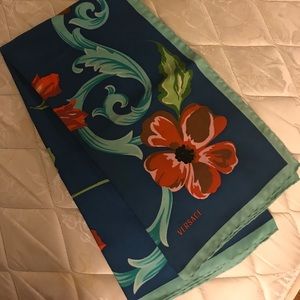 Authentic Versace Silk Scarf