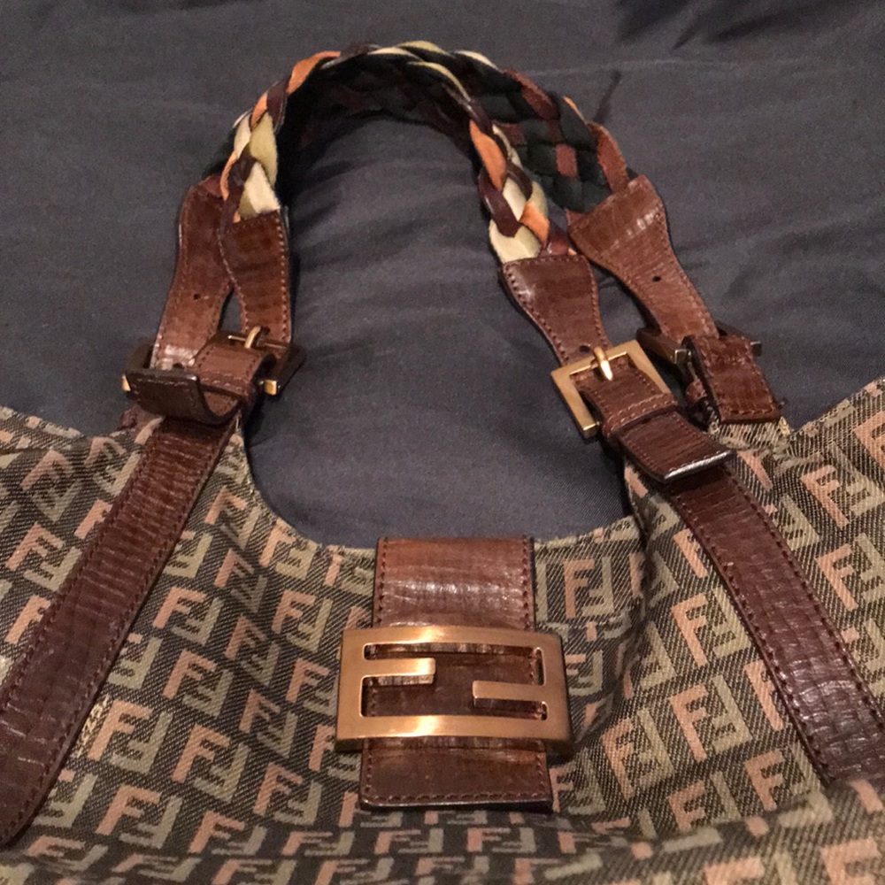 Authentic Fendi shoulder bag