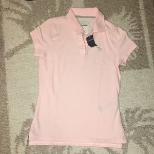 NWT! Abercrombie Kids Pink Polo!