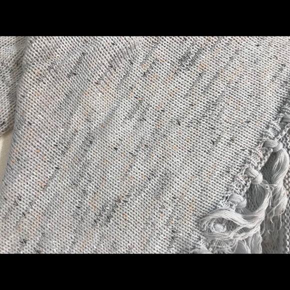 Grey Fringe Sweater - Picture 8 of 8
