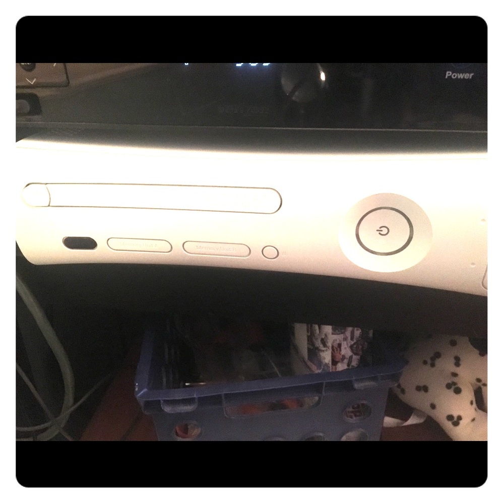 Xbox 360 w/ controllers and games