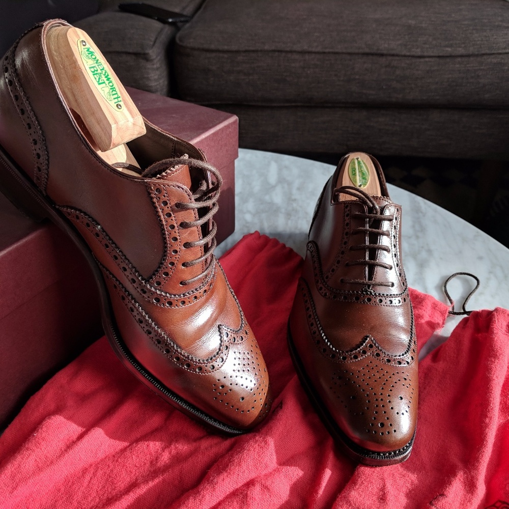 Carmina Shortwing Oxfords US 7 - Picture 3 of 4