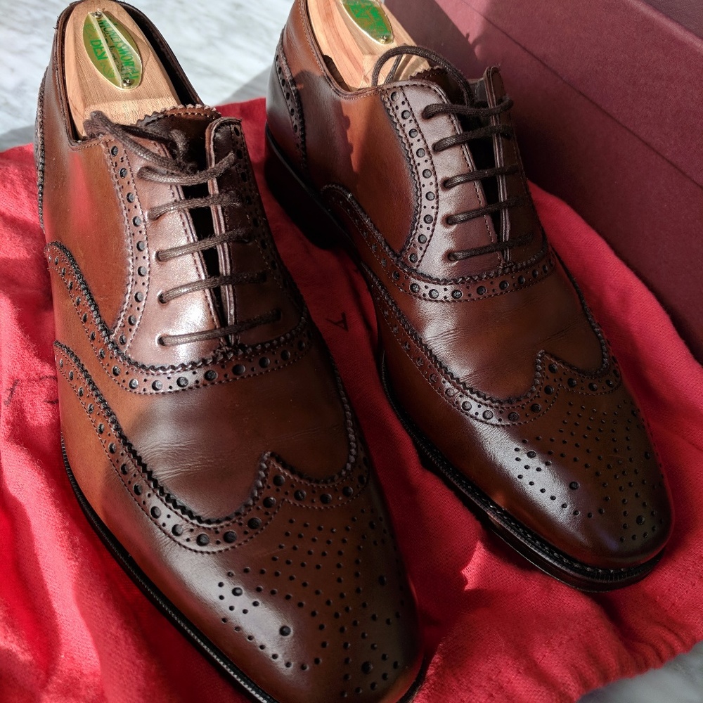 Carmina Shortwing Oxfords US 7 - Picture 2 of 4
