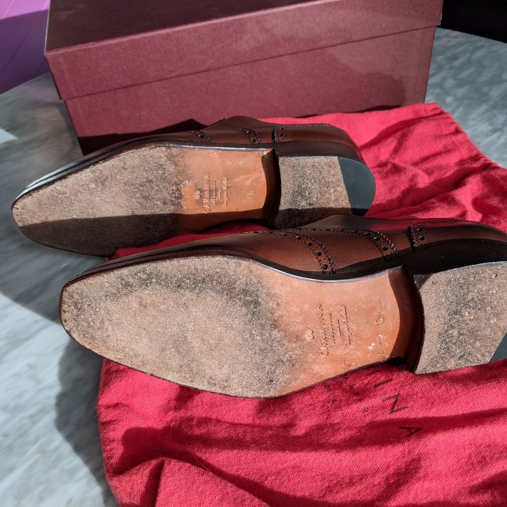 Carmina Shortwing Oxfords US 7 - Picture 4 of 4