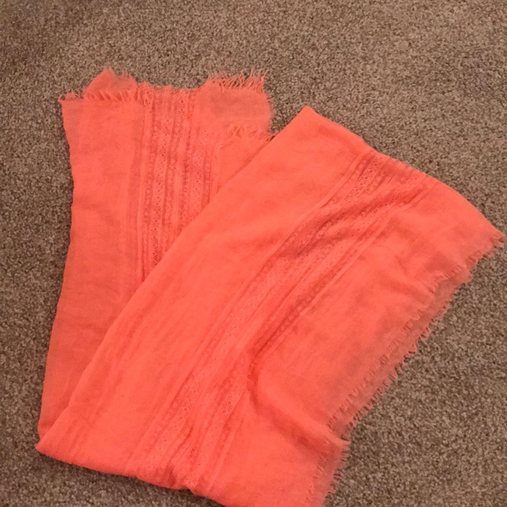 Pink scarf