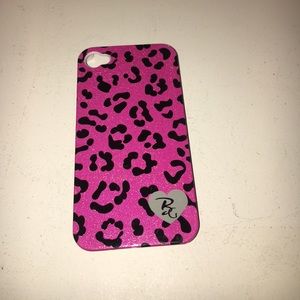 iPhone 4s Busch Gardens Pink Cheetah Phone Case