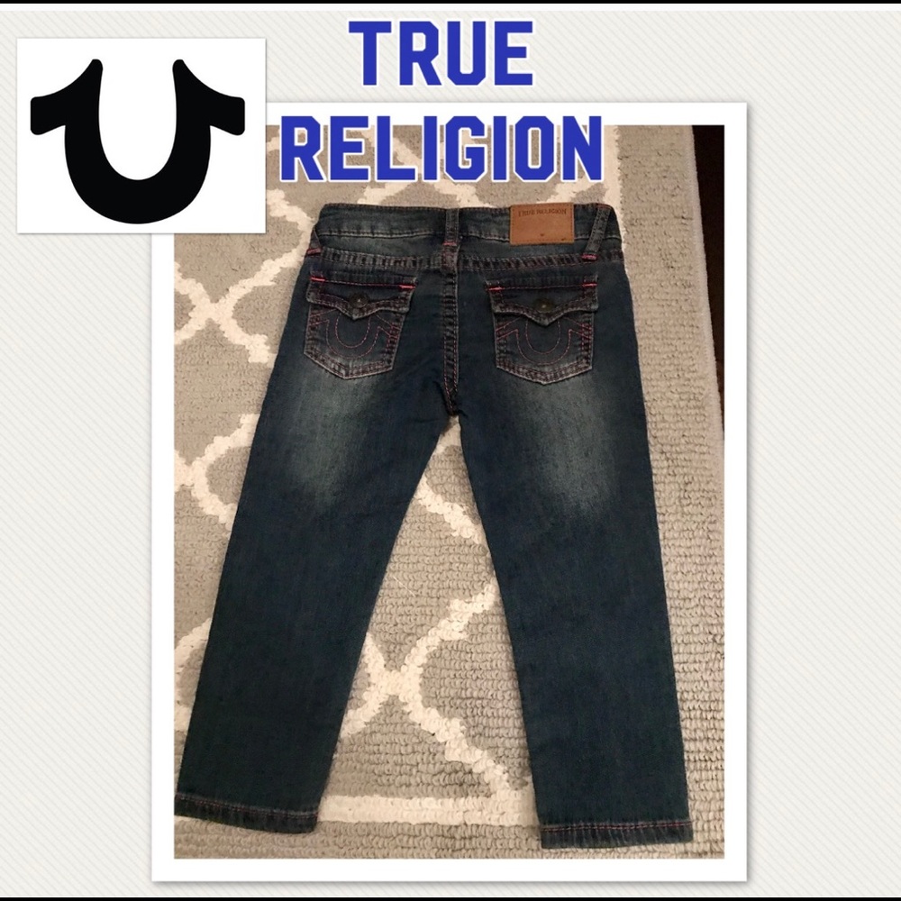 2 Pair - True Religion & 7 For All Mankind Jeans