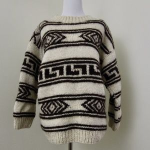 J. CREW HAND-KNIT ✨ 100% Wool Winter Sweater