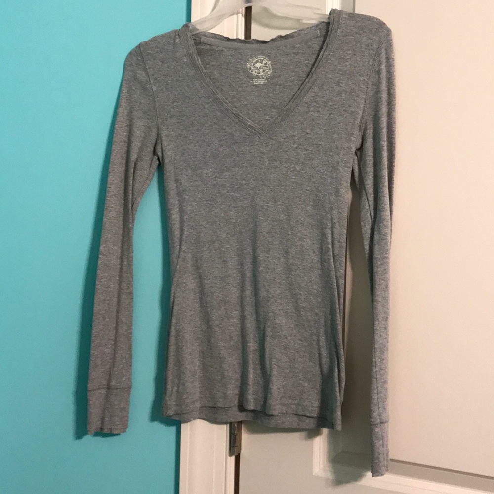 Grey Long Sleeve Shirt