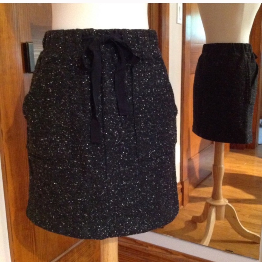 Loft Petite Tweed Skirt