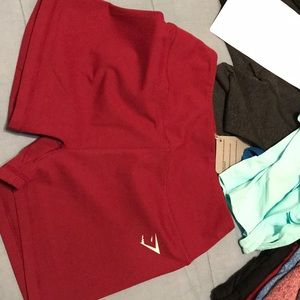 Gymshark dreamy shorts in beet