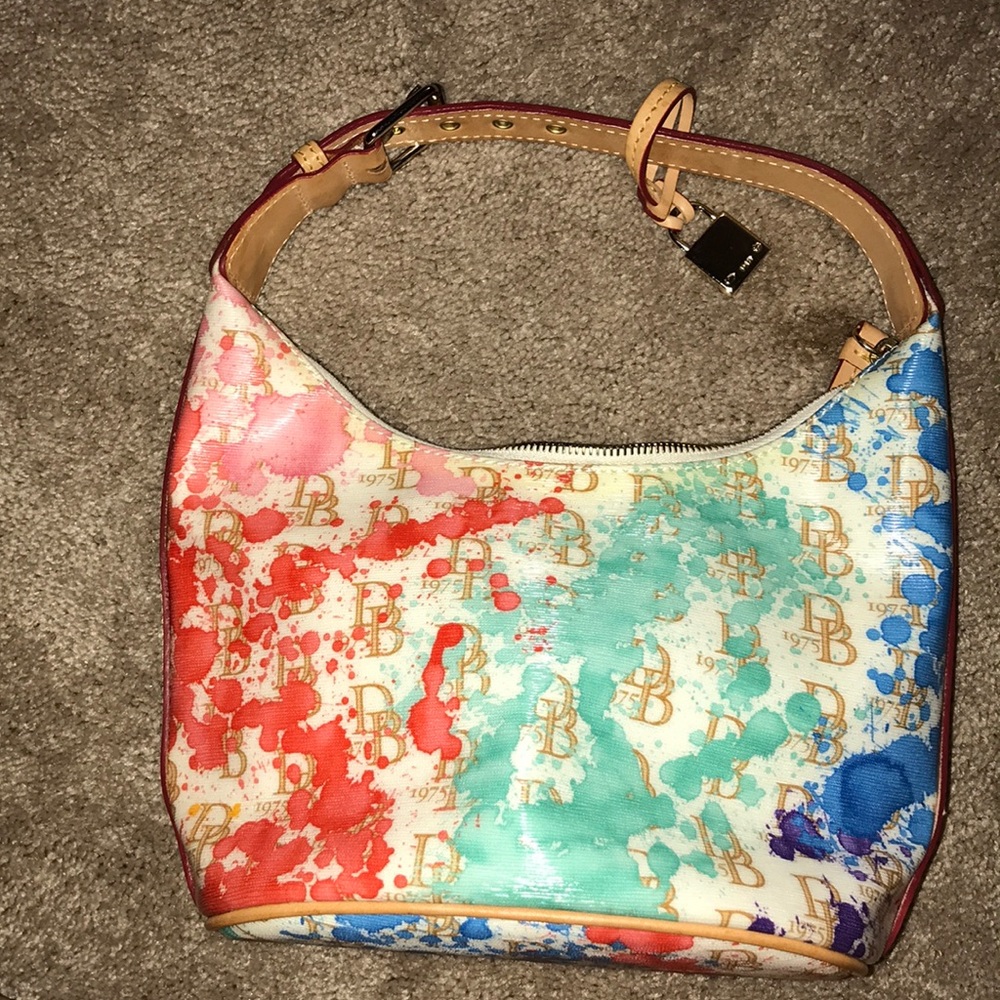 Dooney and Burke Multicolored Bucket Bag
