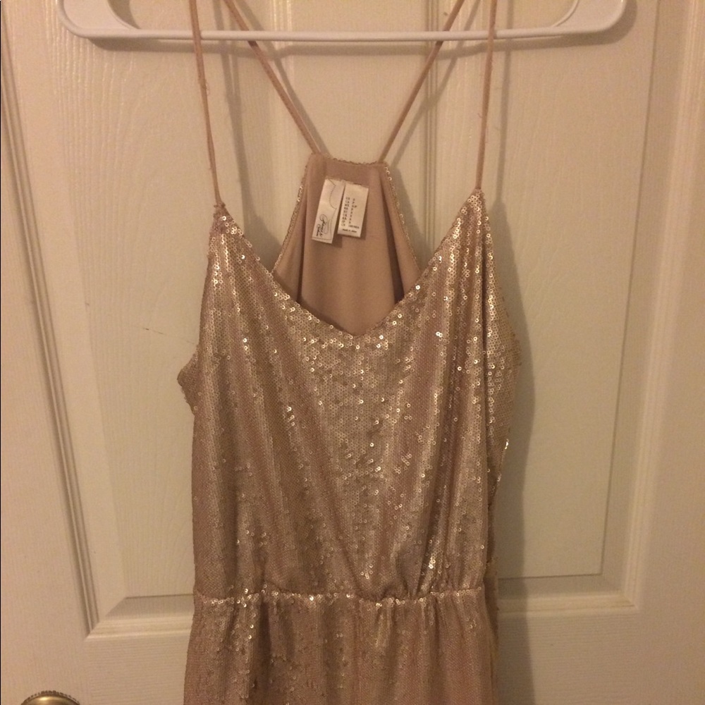New Years Sequin Romper