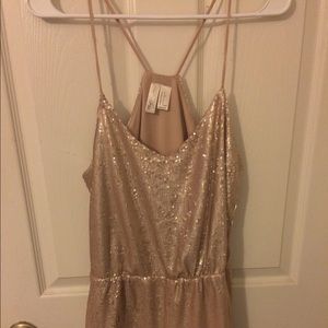New Years Sequin Romper