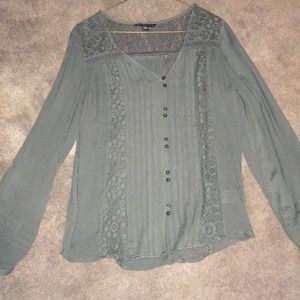 Small American eagle blouse