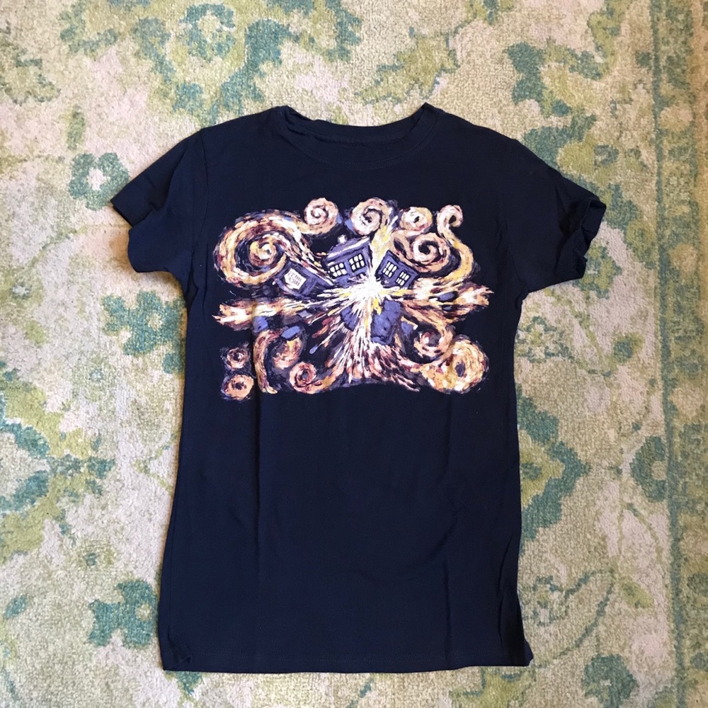 Exploding Tardis Tee