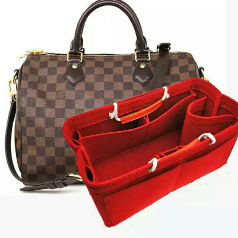 High quality Felt Purse Organizer Insert L