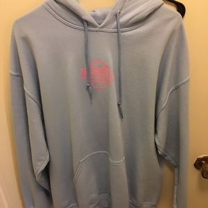 Sky blue hoodie