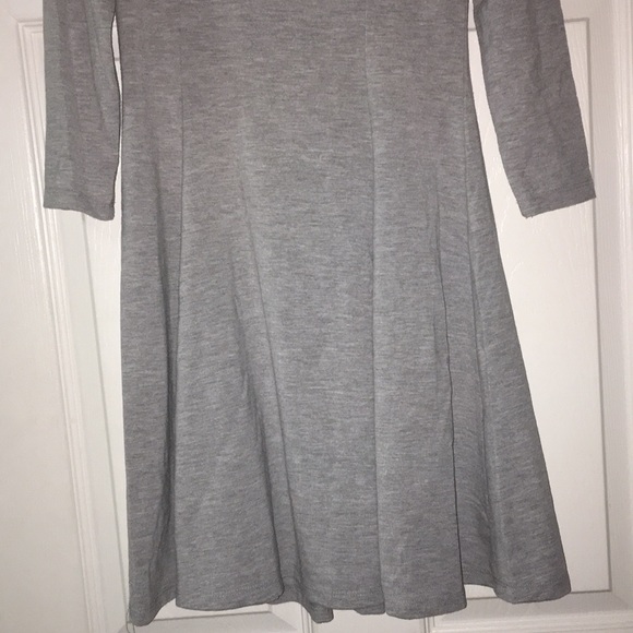 Forever 21 Cute Grey  Flare Dress - Picture 3 of 6