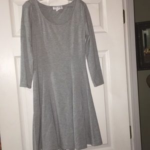 Forever 21 Cute Grey  Flare Dress