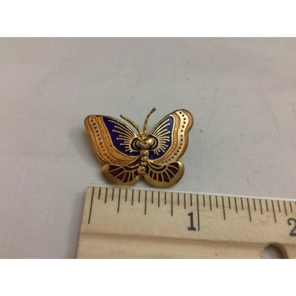 MMA Metropolitan Museum Of Arts Butterfly Brooch - Picture 3 of 4