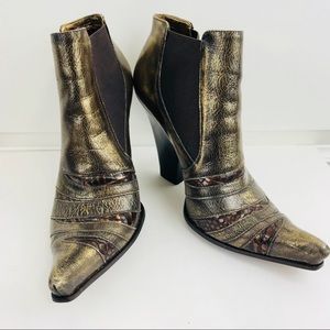 Carlos Santana Spicy Bronze and Brown TORCH Bootie
